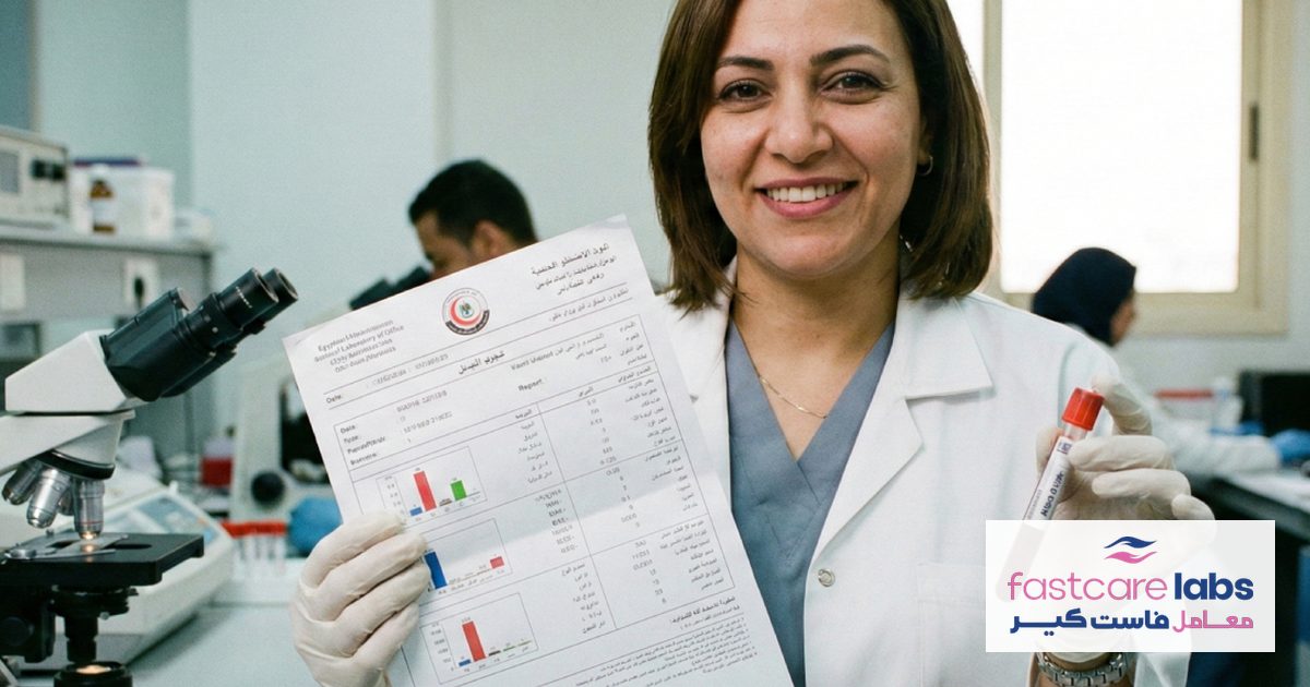 أنبوب عينة دم لتحليل السكر التراكمي HbA1c في معمل تحاليل